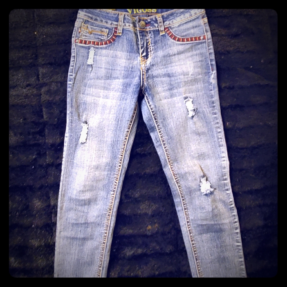 Distressed Jeans
